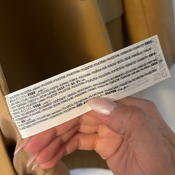 Mango Leather Blazer - Picture 5 of 5